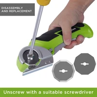 Electric Scissors Blades For 4V Cordless Electric Scissors, For Worx Zipsnip RC2600K, WX080L 1