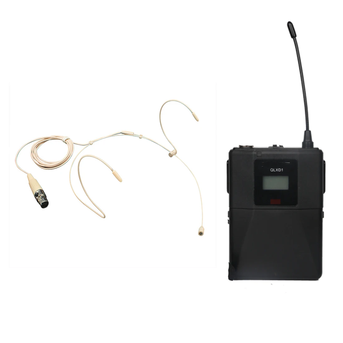 Maclex QLXD1 Wireless Headset Microphone Lavalier Bodypack