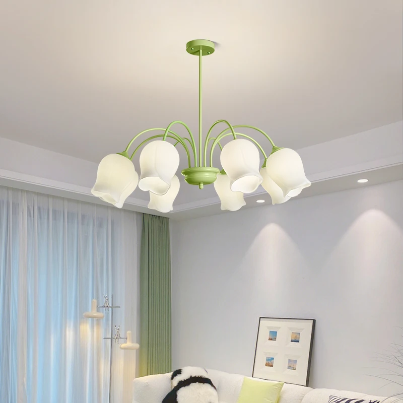 

TEMAR Modern Lighting Chandelier LED Fixtures Loft Retro Design Rope Creative Pendant Lamp for Home Bedroom
