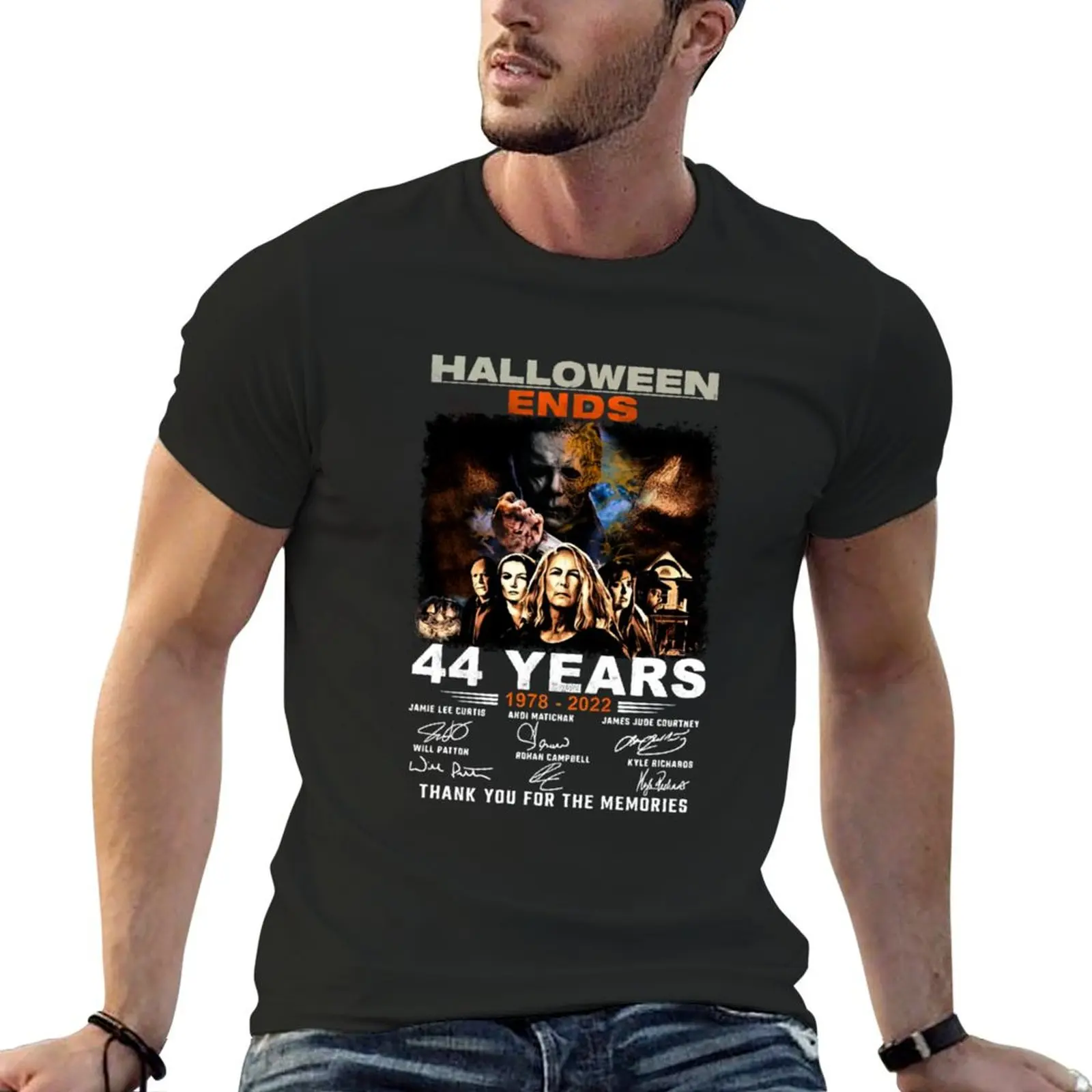

Halloween Ends 44 Years 1978 - 2022 T-Shirt anime t shirts graphics tshirts for men