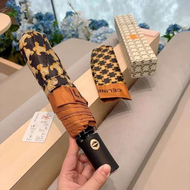 Fully Automatic Sun Umbrella UV Protection Sunshade Rain Gift automatic umbrella sun umbrella automatic sun umbrella