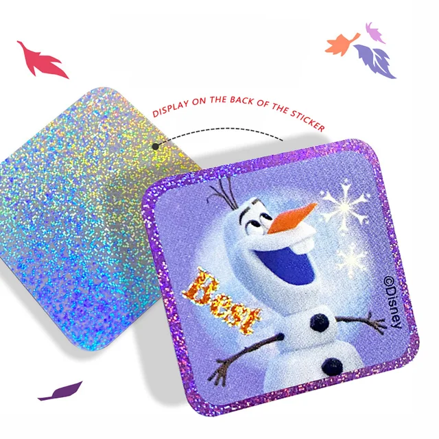 Disney Stickers 200Pcs/Box Removable Cartoon Frozen Mickey Sofia Princess Sticker Kids Girl Children Teacher Reward Toys Gift 5