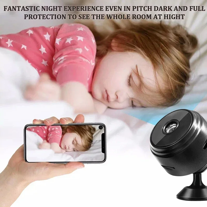 A9 WiFi Mini Camera Wireless Video Recorder Voice Recorder Security Monitoring Camera Smart Home For Infants And Pets 5