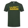 World Rally Championship WRC T Shirts Fashion Men Summer Short Sleeve Cotton Mans Tshirt LH-460 5