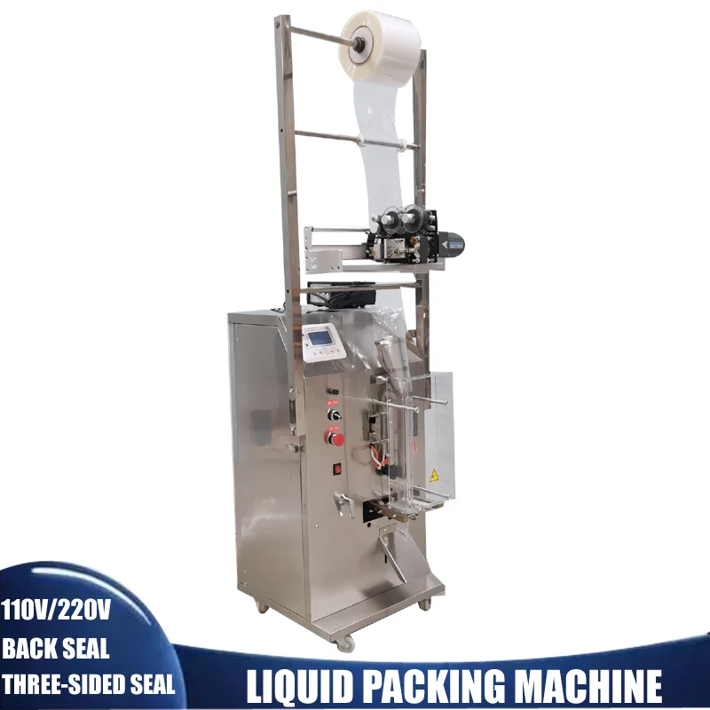 

Automatic Liquid Packaging Machine Seasoning Water Oil Vinegar Beverage Pure Liquid Filling Sealing Bag Making Machine