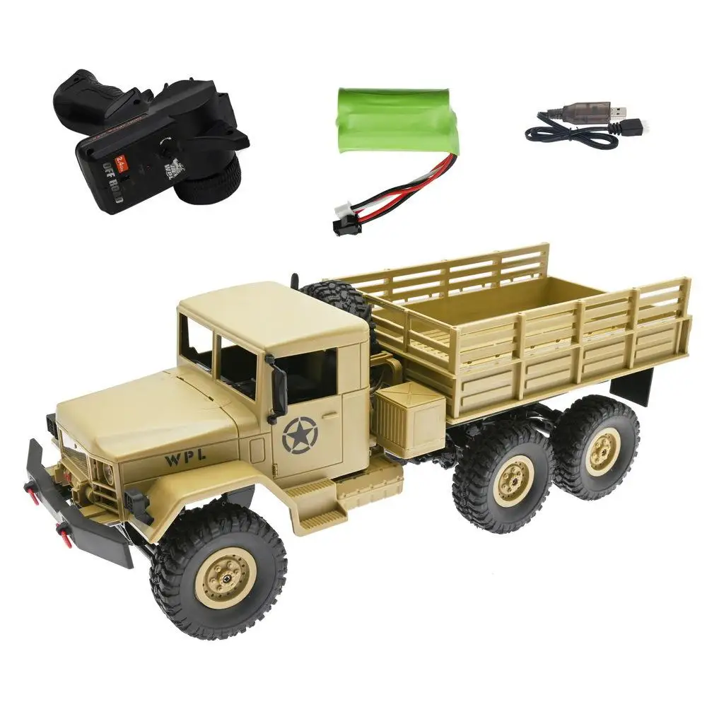 WPL B-16 1/16 6WD ミリタリートラック ラジコン Amazon.co.jp: WPL B-16 2.4GHz 1/16 6WD RTR ミリタリー