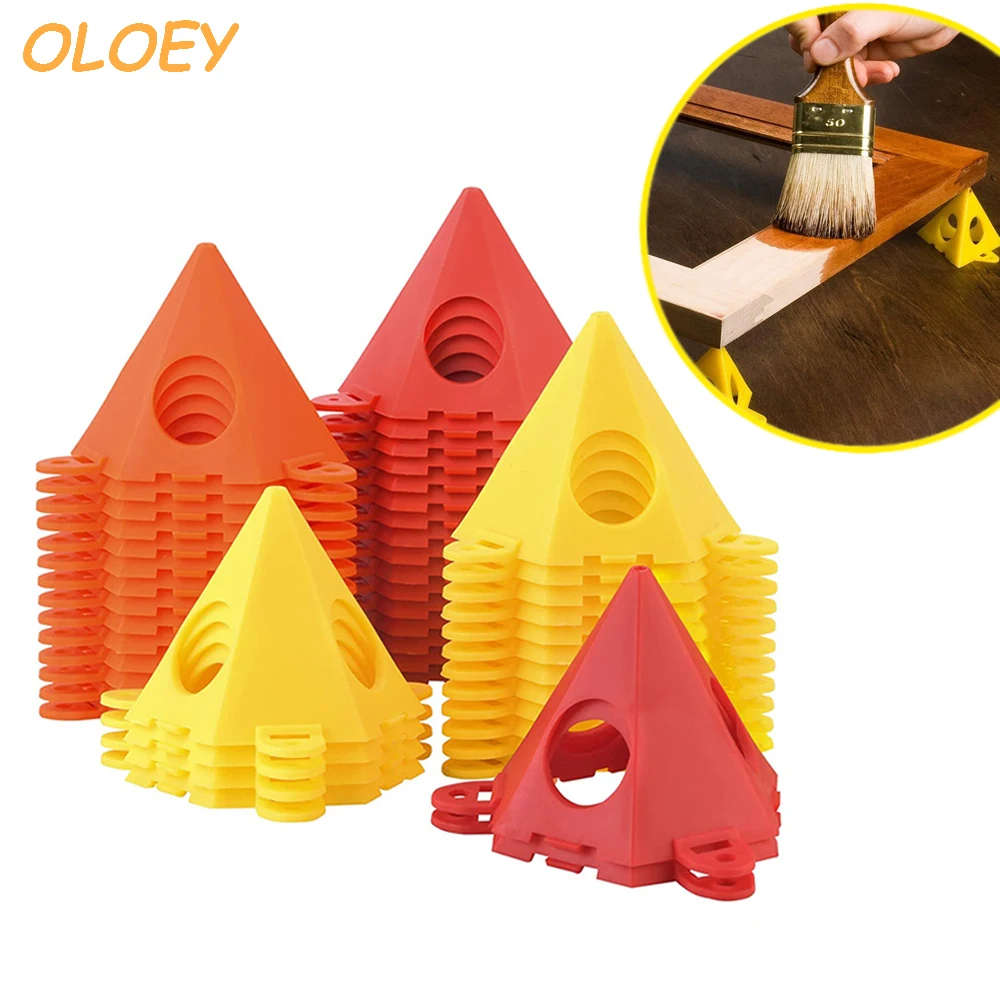 PyramidStandsSetTriangleStandsPaintToolTrianglePaintPadsFeetWoodworkingTools