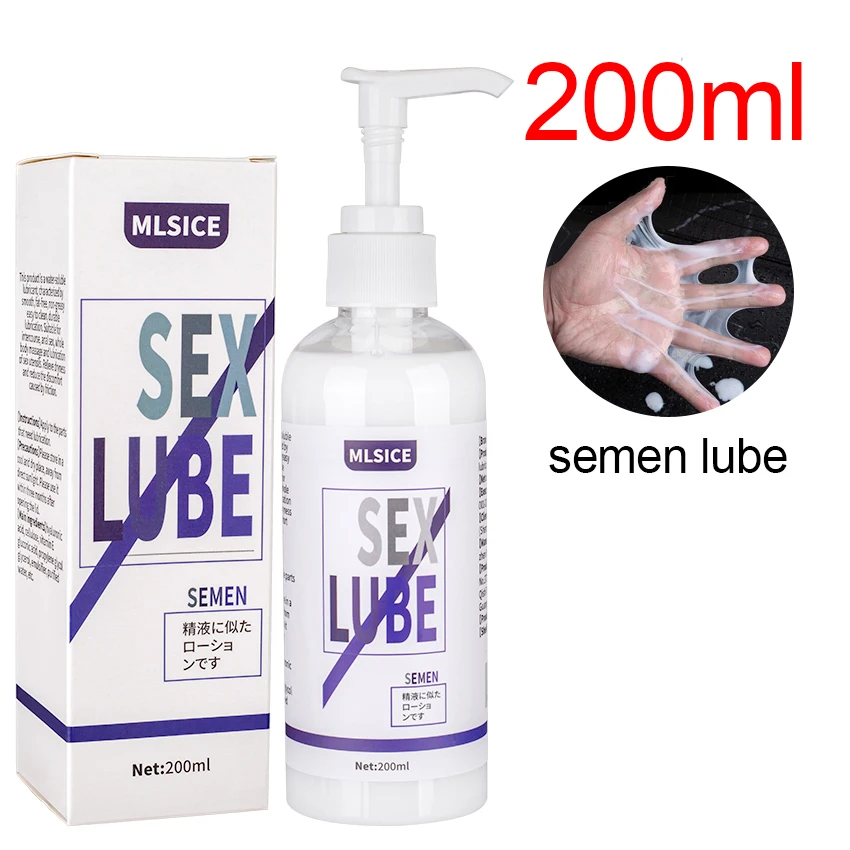 Anal Lubricant For Sex Semen Lube Water Based Heat Lubrication Gay Vaginal Intimate Sex Game Gel Masturbation Lubricants Product