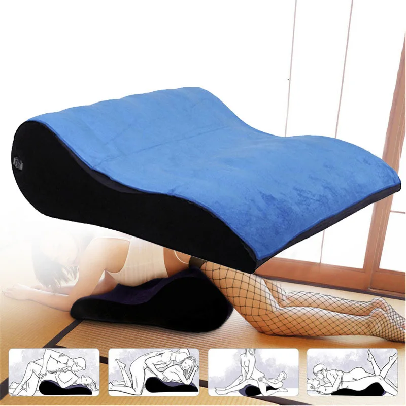 

Flocking Inflatable Sex Aid Pillow For Women Love Position Cushione Sex Furniture Erotic Sofa Adult Games Sex Toys For Couples