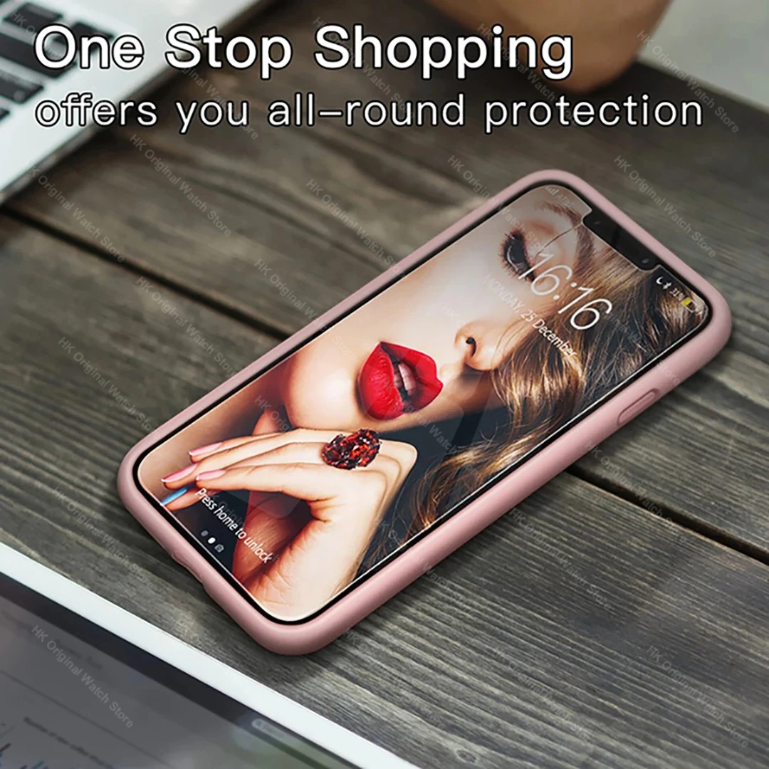 Premium Silicone Protective Case with Logo Cover - Luxury Edition