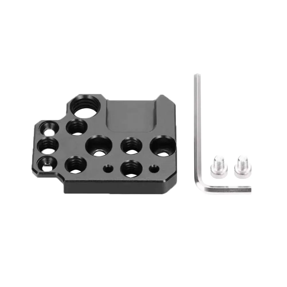 DJI 로닌 RS3 RS2 RSC2 SC S 짐벌용 확장 플레이트, 알루미늄 합금 어댑터 보드 (1/4 3/8 나사산 구멍 포함), 콜드 슈 마운트