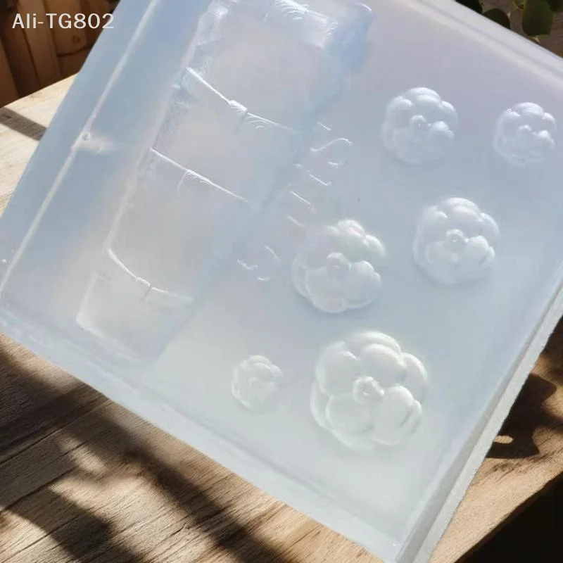 달콤한 리본 모양 3D 실리콘 네일 몰드 카멜리아 꽃 DIY 네일 아트 장식 매니큐어 디자인 도구 네일 참 장