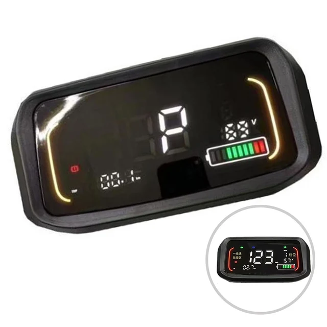 Display LCD per bicicletta elettrica 24V-60V Pannello digale per