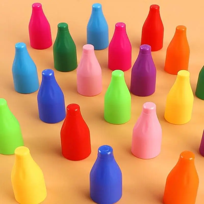 1 Set Puzzle Toy Children's Beverages Color Match Early Childhood Guessing Fun Memory Training Interactive Board Game Party Gift