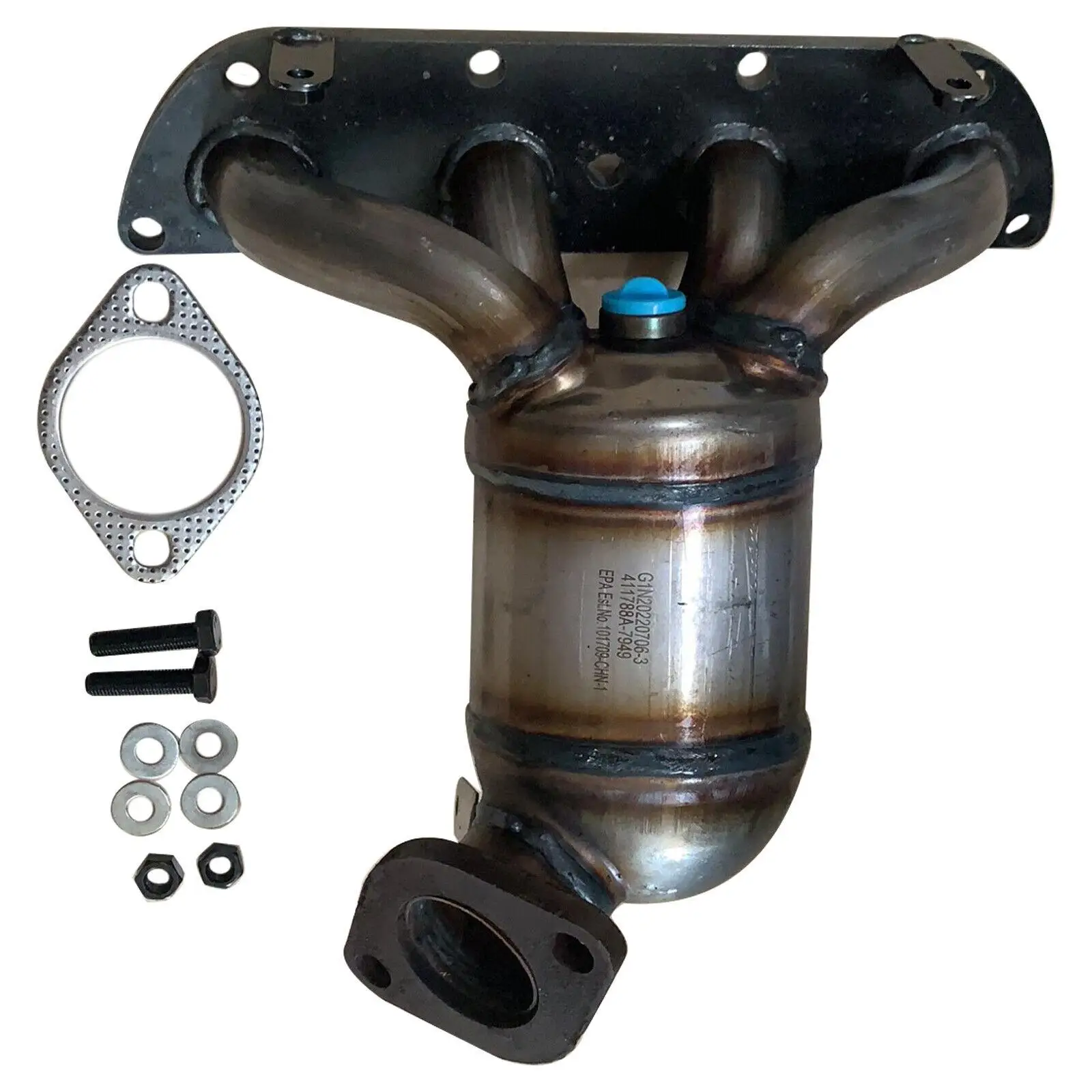 AP02ManifoldCatalyticConverter8H16867ForHyundaiElantraGLSSedan