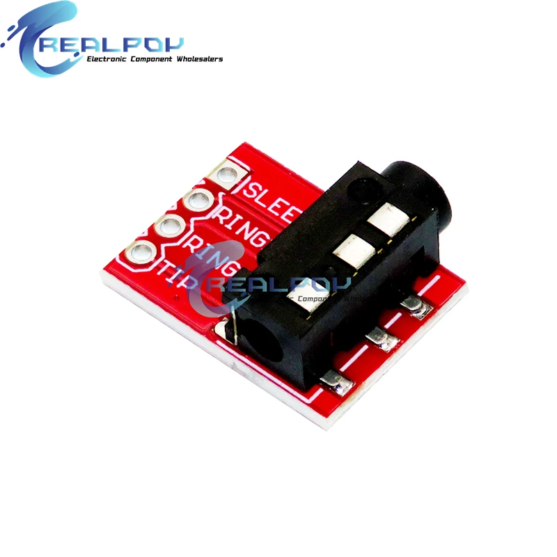【Be worth】 TRRS 3.5mm Audio Socket Jack Breakout Headphone Video Audio MP3 Jack Professional AL Module 3.5 MM Board