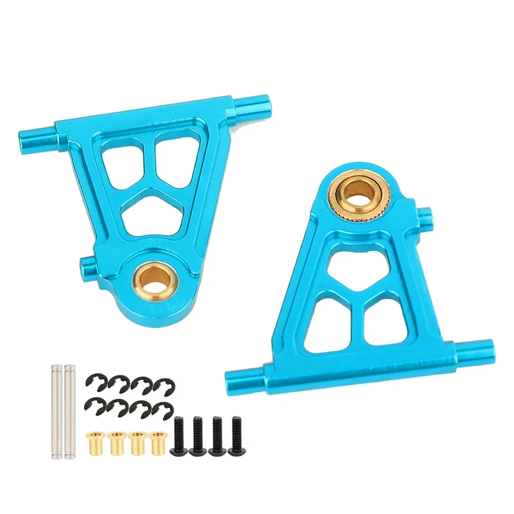 8pcs Aluminum Alloy Front and Rear Upper Lower Suspension Arms for Tamiya TT02 TT-02 1/10 RC Car Upgrade Parts Accessories 5