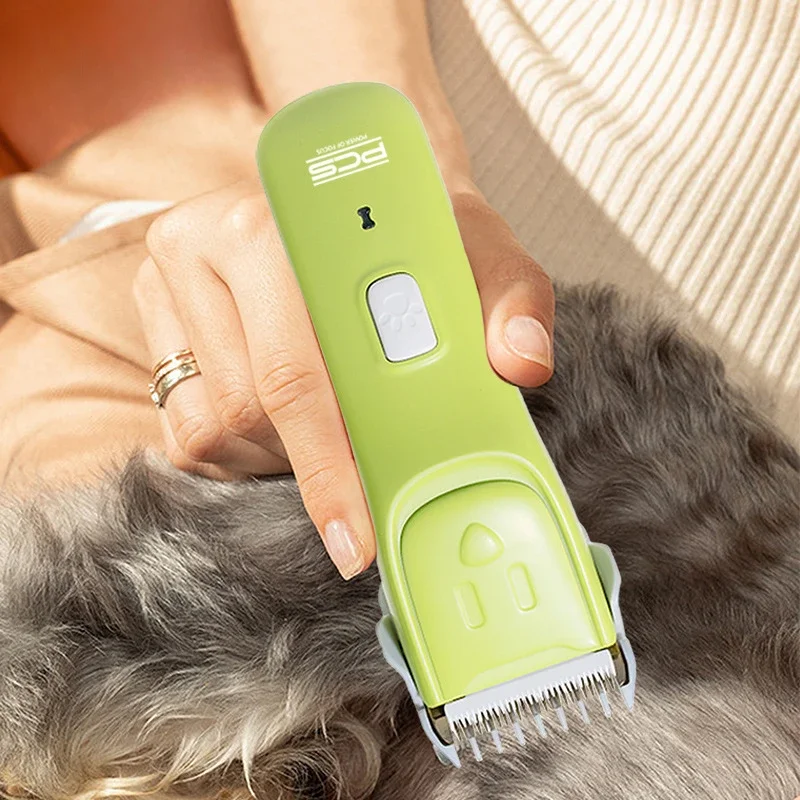 Pet hair clipper dog hair trimmer portable USB charging waterproof professional supplies