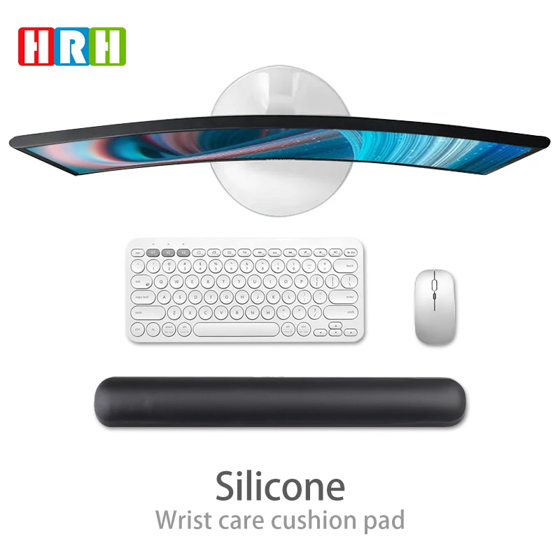

HRH Silicone Cartoon Cute Animal silicone Wrist mouse pad Manufacturing Promotional Custom Gaming Mouse Pad Mat Wrist Support
