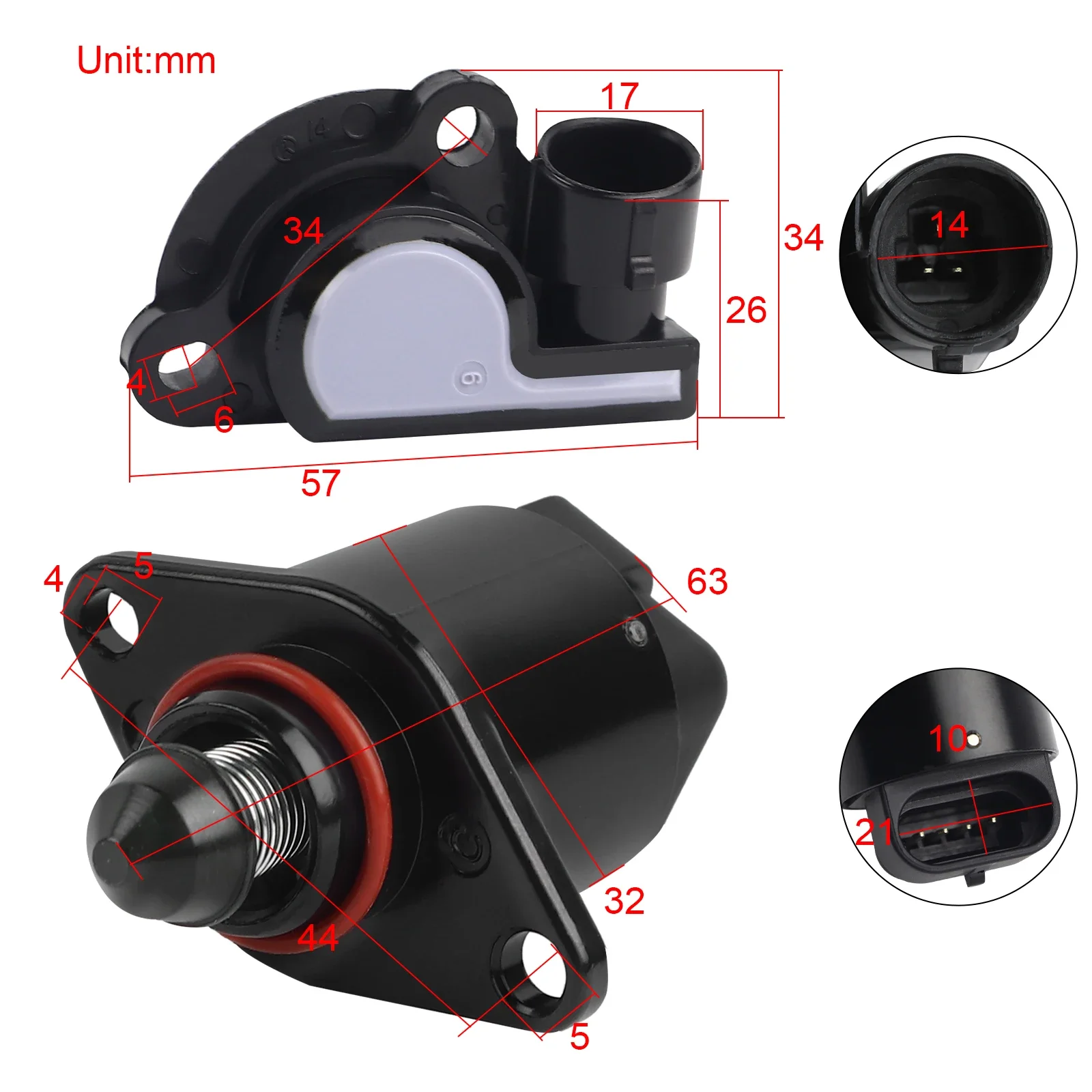TPS Sensor IDLE Air Control Valve for Holden Commodore VP VR VG VQ VS VT V6 V8 17112966 17106682