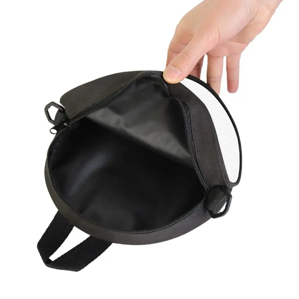 Thermal Sublimation Blank Printing Girls Small Backpack New Girls Travel Small Round Bag Summer Cute Kindergarten Schoolbag 2