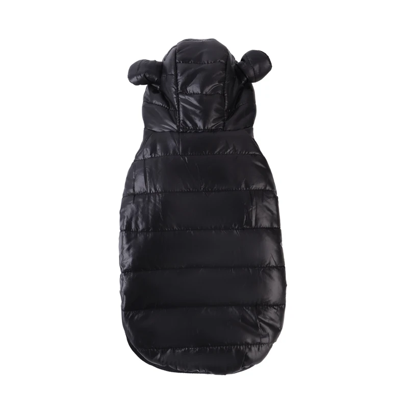 thumbnail image 1 of Chaquetas cálidas e impermeables para perros Ropa para mascotas para clima frío en invierno Lindos abrigos con capucha y orejas para perros pequeños y medianos Bulldog francés Chihuahua, 1 of 5