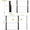 Foldable Drying Rack Clothing, Clothes Drying Rack Collapsible Indoor, Dryers for Laundry - 40" x 28.8" x 14.2", Space Saving 6