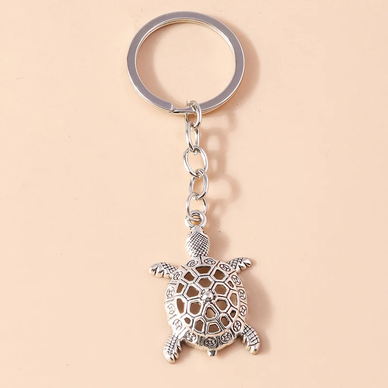 Kreative Metalls ch lange Schlüssel bund Tier Schlüssel ring Anhänger für Männer Frauen Schlüssel halter Handtasche Zubehör DIY Schmuck Geschenk – Detail 2