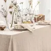 Household Tablecloths, Wedding Parties, Holiday Dining Table Decorations, Kitchen Tablecloths, Soft Pleated Texture Tablecloths 2