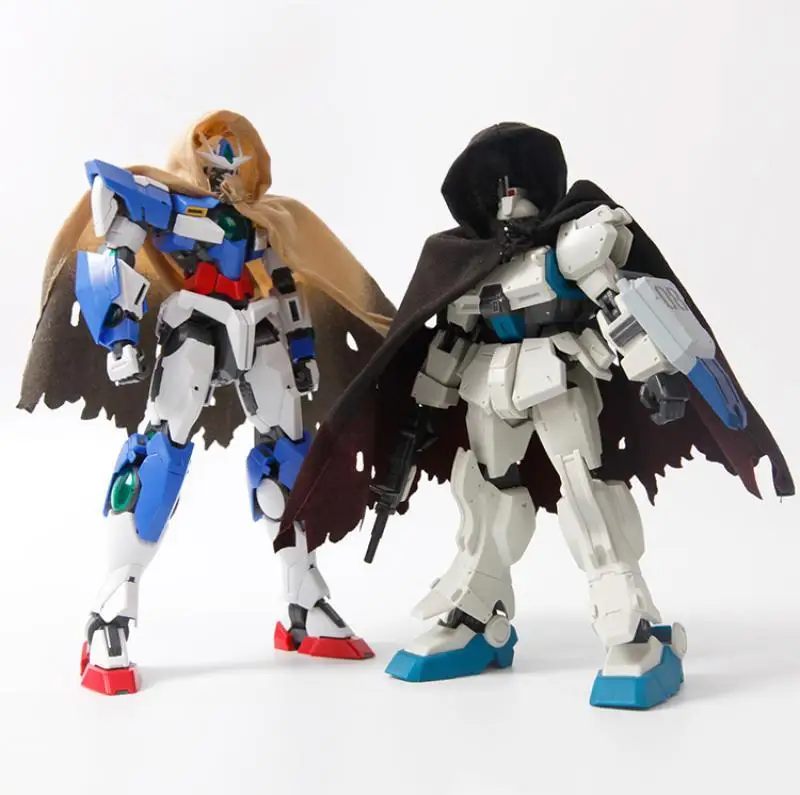 

BANDAI Gundam Shf Anime Series Universal Handmade Cloak Black Cloak Suitable for 1/12 Size Movable Humanoid Toy Gift No Model
