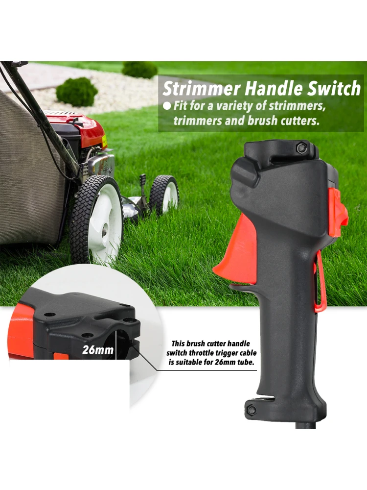 Lawn Mower Parts Switches Trimmer Brush Cutter Handle Switch Throttle Trigger Ca