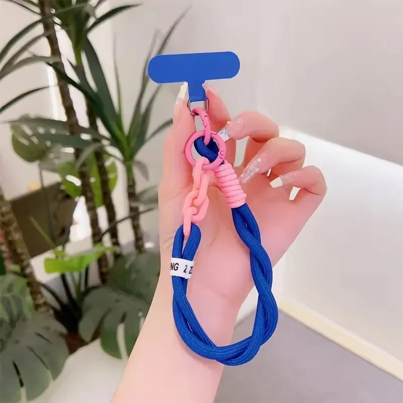 Cute Decorative Mobile Phone Wrist Strap with Anti-Loss Pendant