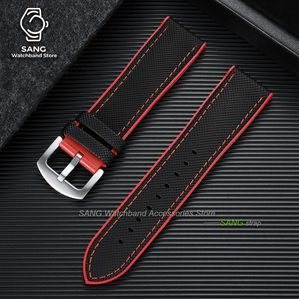 Universal Metal Buckle Watch Band - Premium Nylon & Silicone Sport Wristband