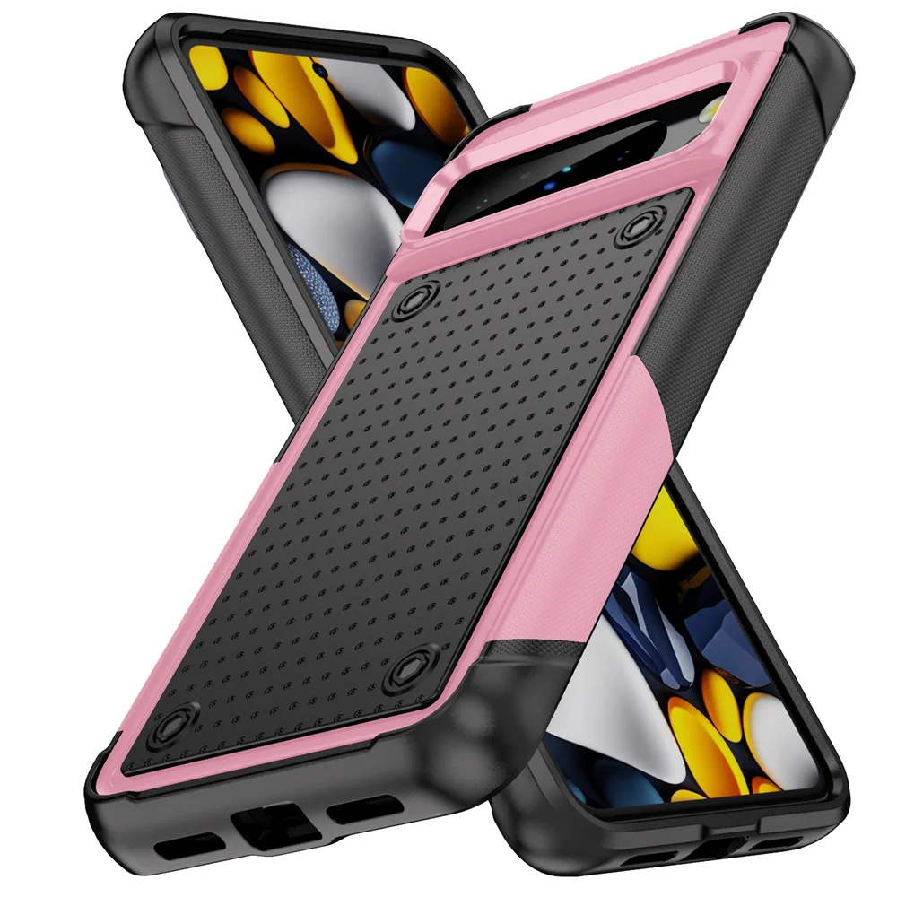 Luxury Military Grade Armor Shockproof Phone Case - Heavy Duty Full Protection PC+TPU Cover Bumper