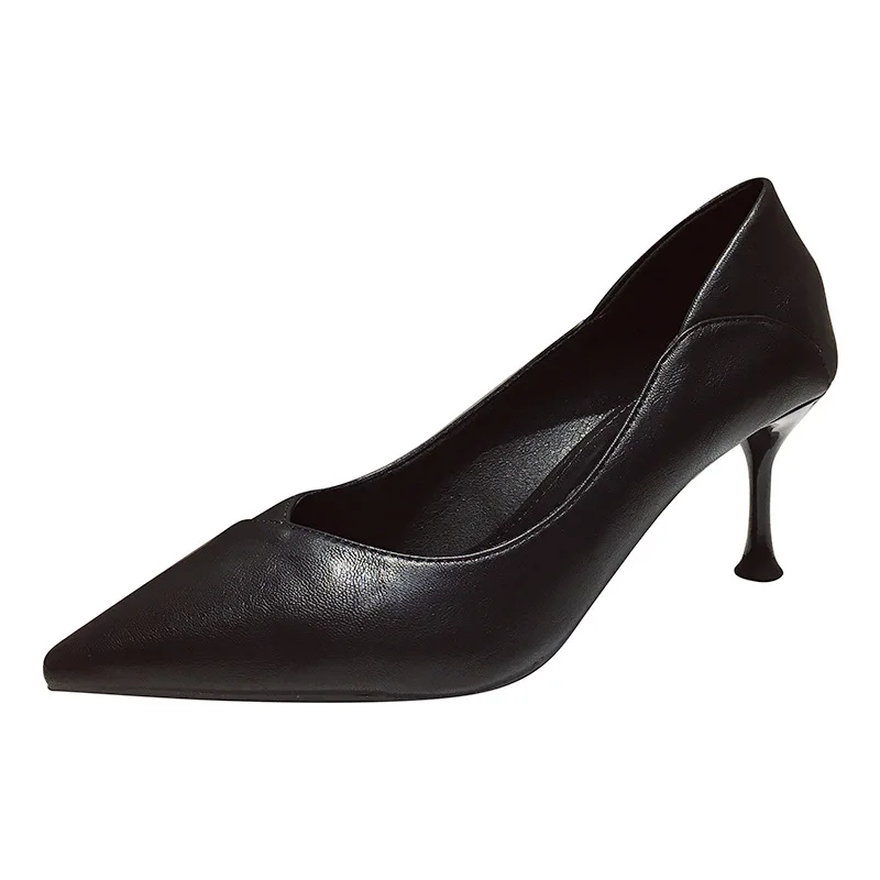 

High Heels, Thin Heels, Pointed Toe 2022 Women's Shoes, Shallow Mouth Work Shoes, Single Shoes, Women Heels Women
