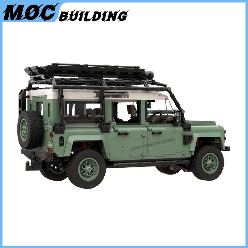 MOC Building Blocks Classic Off-Road Vehicle Model Famous High-Tech Racing Car DIY Creative Assemble Bricks Toys Boy Adult Gifts