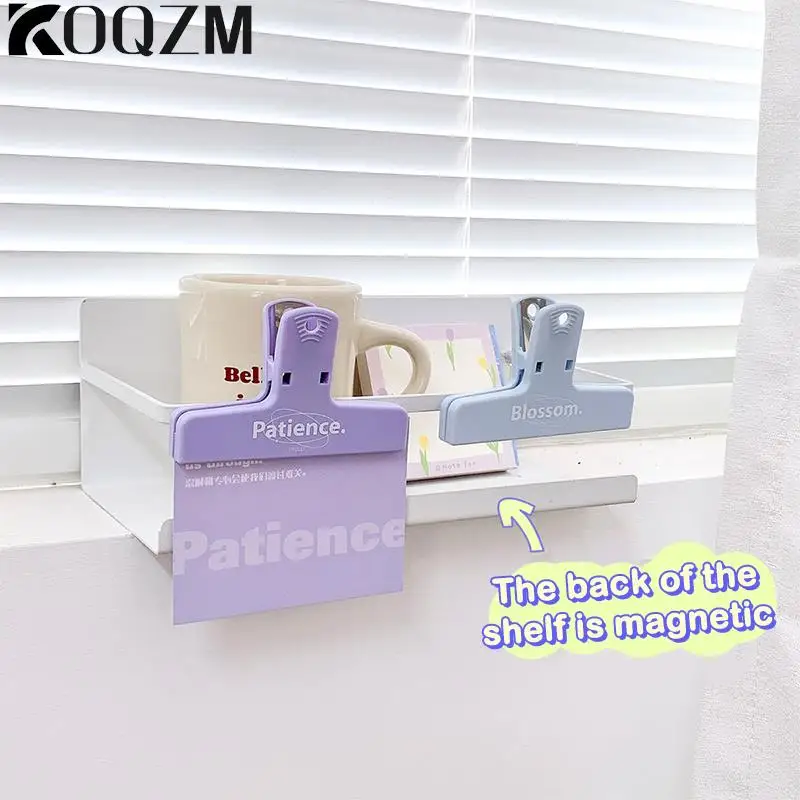 

Pocket Clip Simple Multi-function Clip Student Diary Stationery Office Books Fixed Clip Receipt Storage Clip School Supplies