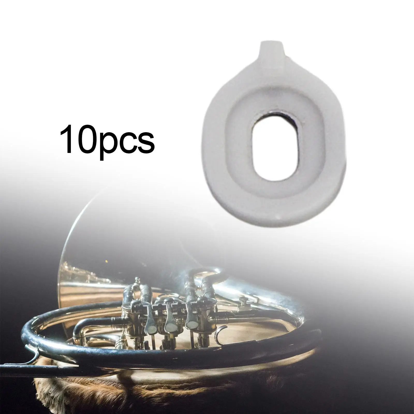 20x Valve Guides Brass Instruments Musical Instrument Euphonium Replacement Parts Repair Kits Alto Horn Parts Accessories
