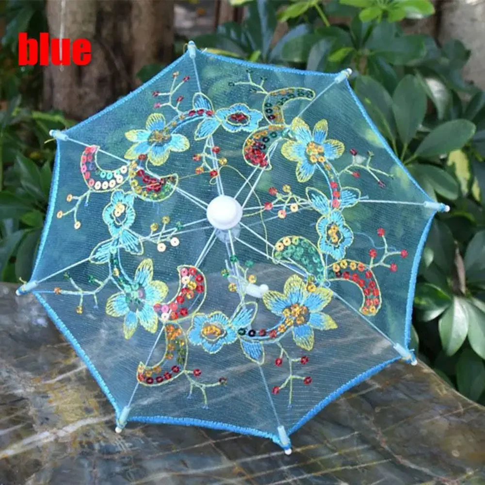 Miniature Doll Umbrella Toy - Charming Accessory & Birthday Gift