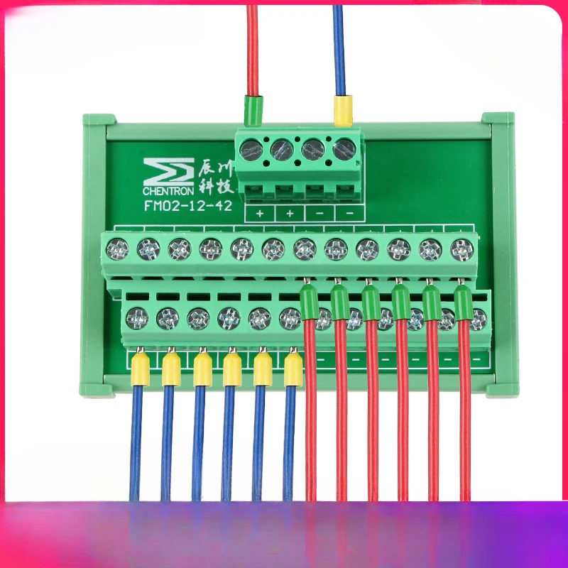 

Din rail terminal strip, one in, two in, multi-outlet junction box, neutral wire strip terminal block, parallel splitter