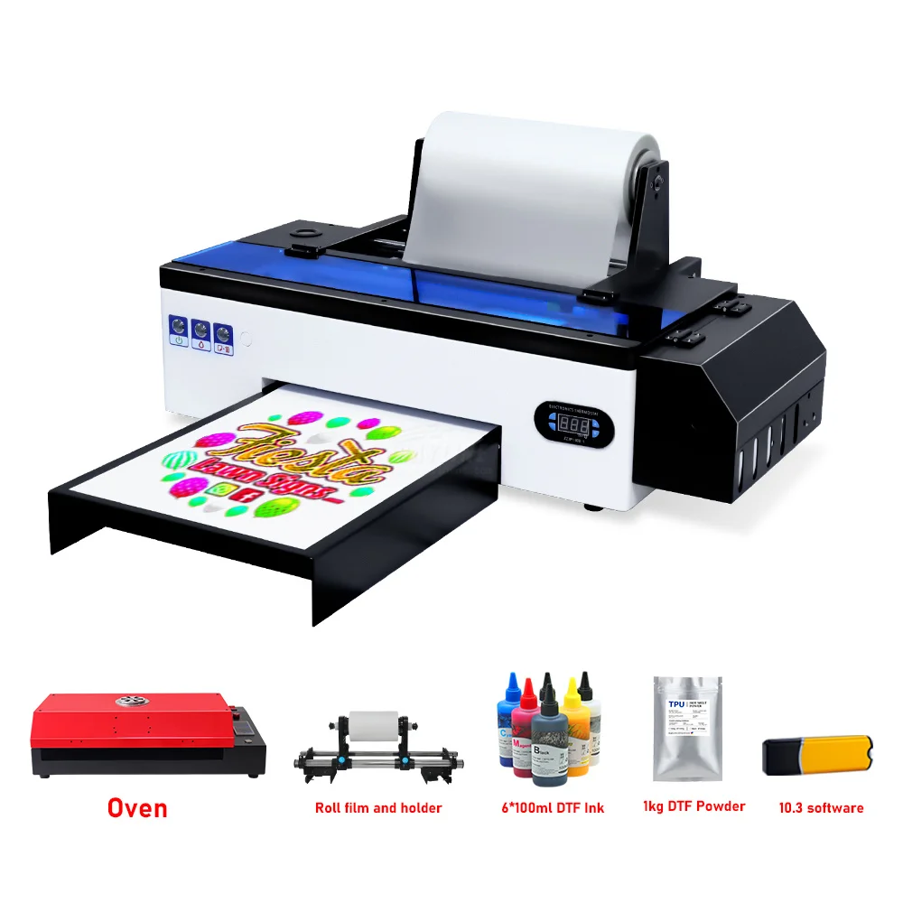 SUNIKA A3 DTF Printer, Direct To Film 13-inch DTF Transfer Printer With XP600 Print Head And