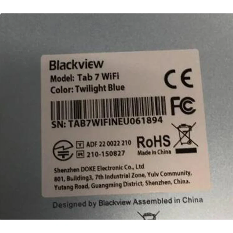 Blackview Tab7 PRO Touch Screen Digitizer Repair Replacement Panel