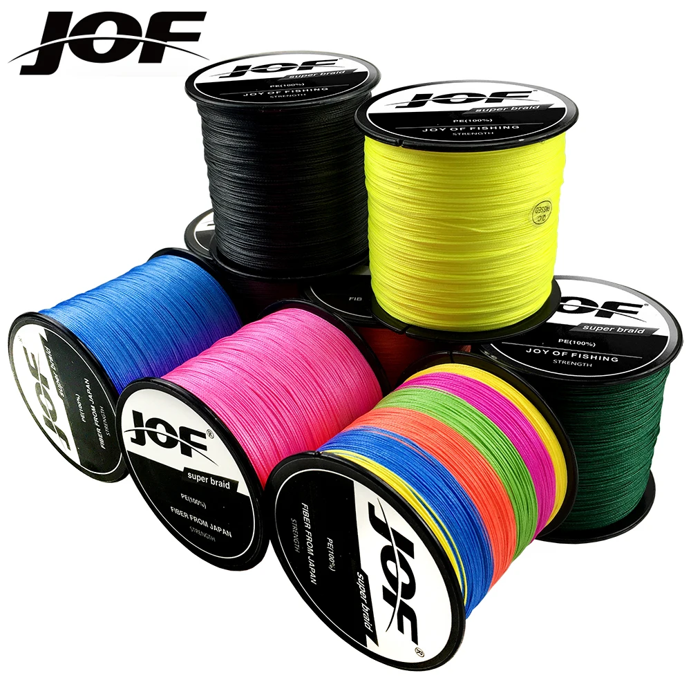 Jof Pe Braided Fishing Line 4 Strands 300m  Jof Braided Fishing Line 8  Strands - X8 - Aliexpress