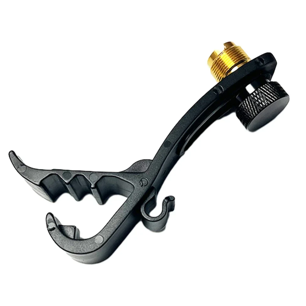 1PC Drum Microphone Clip Adjustable Mic Clamp Holder Stand Drum Rim Mount Clamp Anti Shake Adjustable Mic Mount Accessories microphone mount clamp