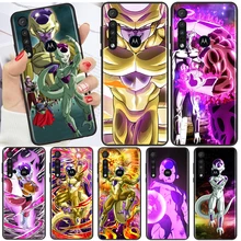 

Dragon Ball Frieza Goku For Motorola Moto G9 G8 E7 G Stylus Power Lite One Macro Hyper Fusion Edge Plus Black TPU Phone Case