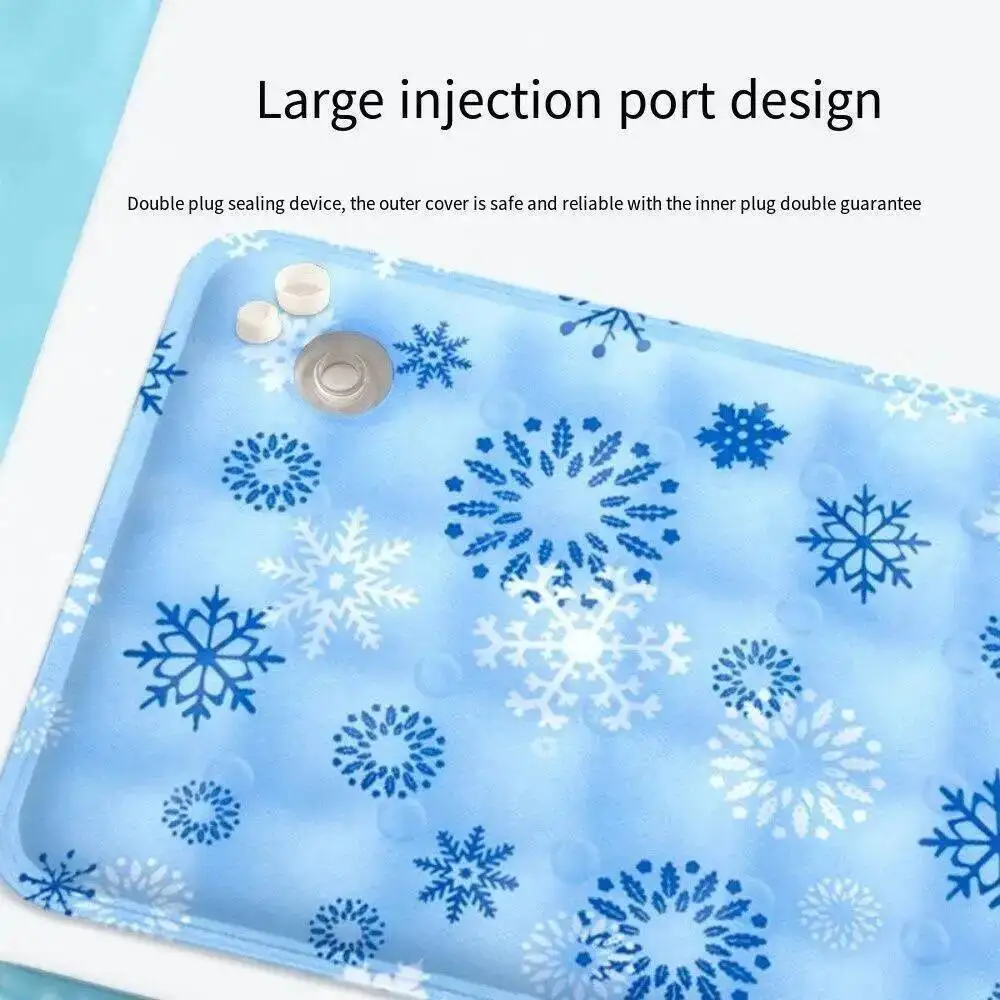 Floor Mat Cool Pet Cooling Mat Ice Gel Self Added Water Dog Cold Bed Mat Portable Durable Pet Ice Cushion For Small Big Dogs_voghion.com