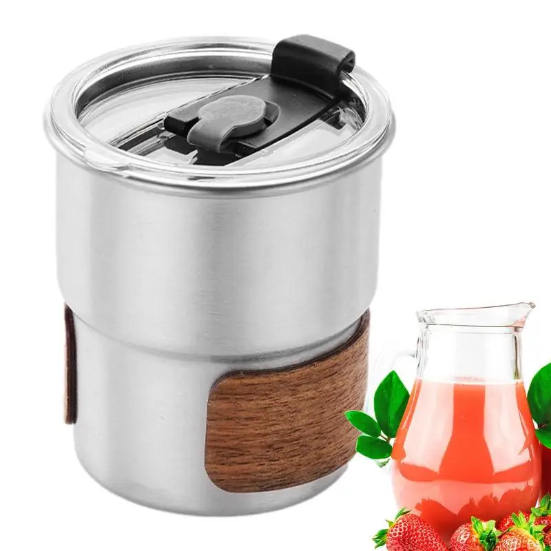 

Cold Drink Cup Outdoor Drink Water Bottle Portable Family Water Mugs Insulated Stainless Steel Mug For Smoothies Cocktails Tea