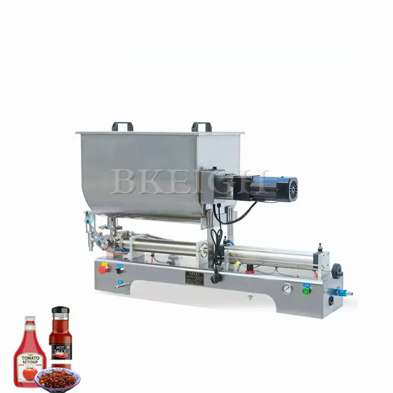 

Commercial Beverage Filling Machine Chili Sauce Horizontal Paste Packaging Machine