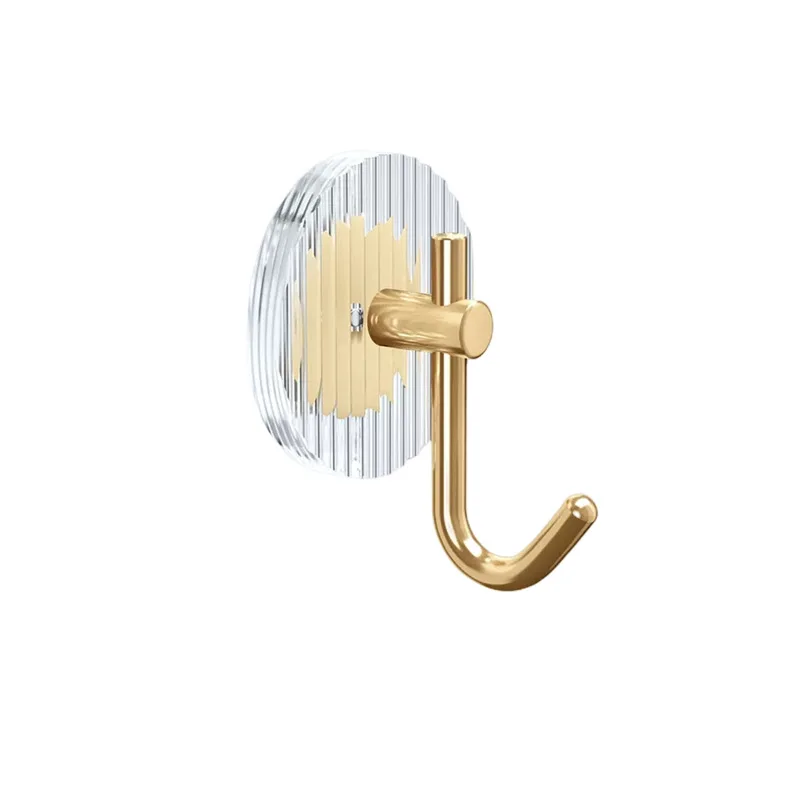 Acrylic Hook Hanger, Hat Rack, Wall Mounted, Non Perforated Bathroom Towel Hook, Wardrobe, Kitchen Organizer Bathroom Hooks