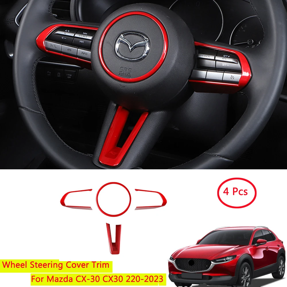Car Abs Coprivolante Trim Per Mazda Cx-30 Cx30 2020-2023 Accessori Auto